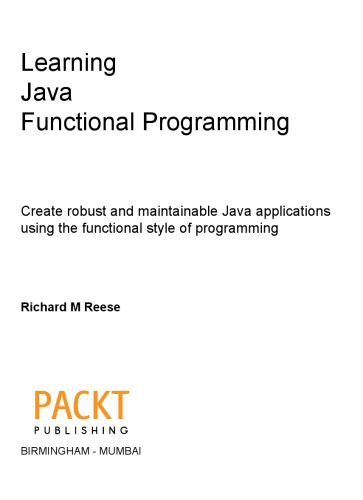 دانلود کتاب Learning Java Functional Programming