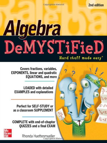 دانلود کتاب Algebra DeMYSTiFieD, Second Edition