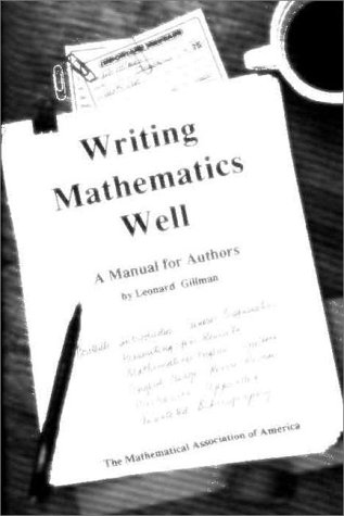 دانلود کتاب Writing Mathematics Well
