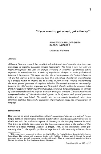 دانلود کتاب Cognition, Vol. 3, No. 3