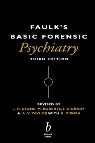 دانلود کتاب Faulk’s Basic Forensic Psychiatry 3rd Edition