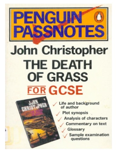 دانلود کتاب John Christopher’s ”Death of Grass” (GCSE Passnotes
