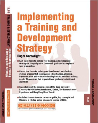 دانلود کتاب Developing and Implementing a Training Development Strategy (Training & Development