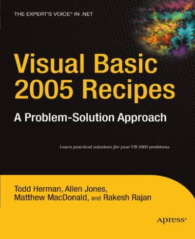 دانلود کتاب Visual Basic 2005 Recipes: A Problem-Solution Approach (Expert’s Voice in .Net