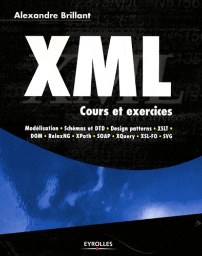 دانلود کتاب XML : Cours et exercices