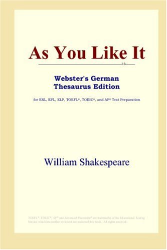 دانلود کتاب As You Like It (Webster’s German Thesaurus Edition