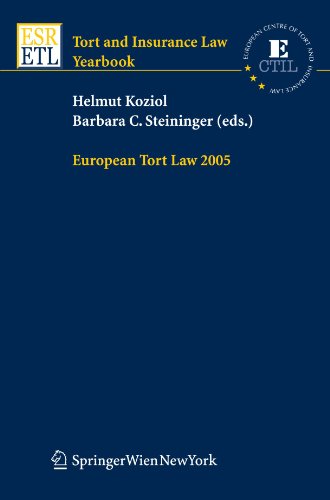 دانلود کتاب European Tort Law 2005 (Tort and Insurance – Yearbooks