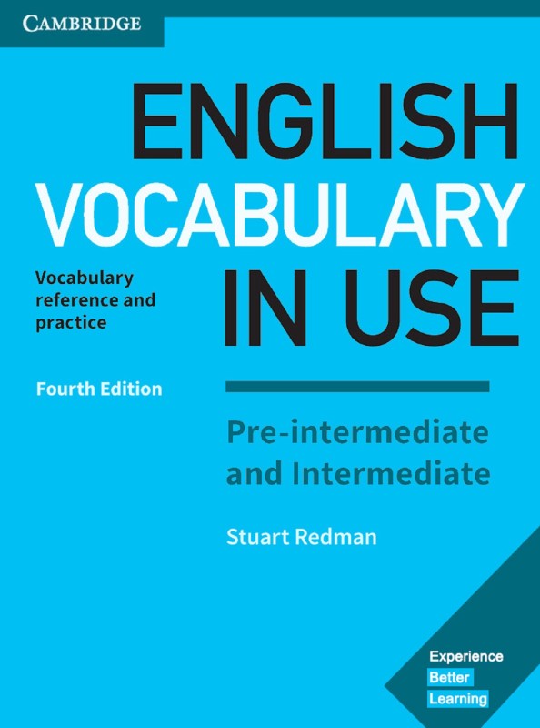 کتاب انگلیش وکبیولری این یوز English Vocabulary in Use 4th Pre-Intermediate & Intermediate صادراتی