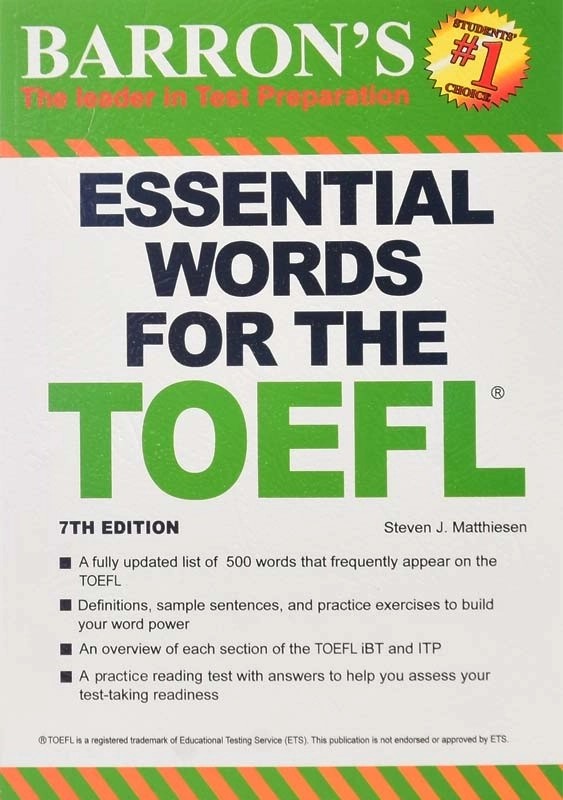 کتاب Essential Words for the TOEFL 7th
