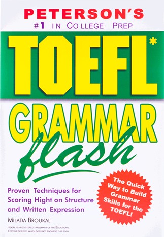 کتاب تافل گرامر فلش TOEFL Grammar Flash