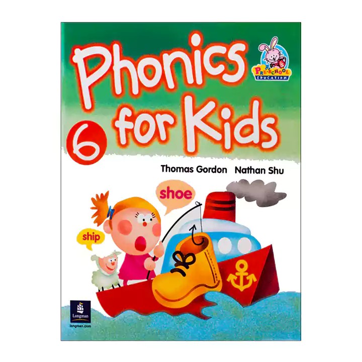 کتاب زبان Phonics For kids 6 - آرادبوک