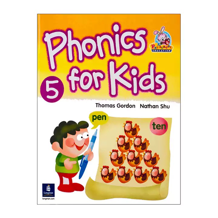 کتاب زبان Phonics For kids 5 - آرادبوک