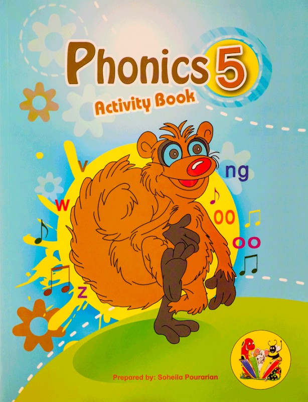 کتاب زبان Phonics 5 Activity BooK