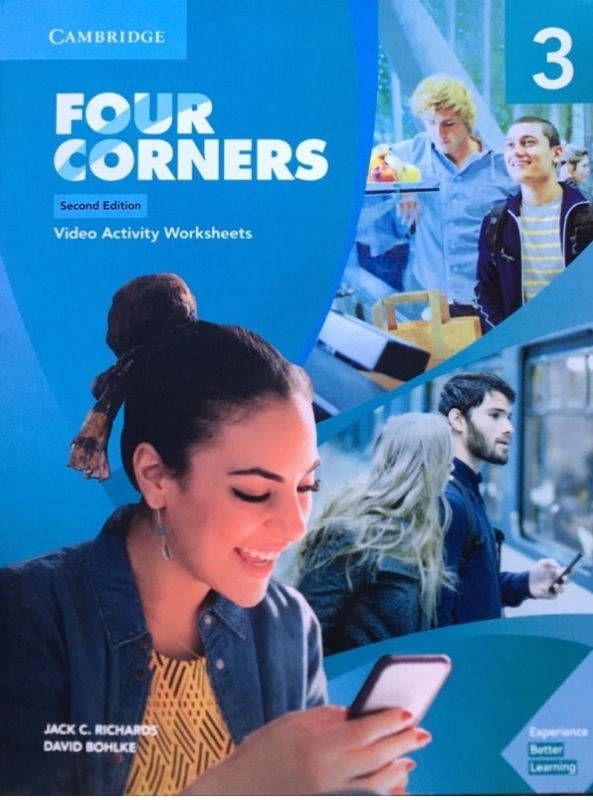 کتاب Four Corners 3 Video Activity book 2nd Edition (کتاب فیلم فور کورنرز ویرایش دوم)
