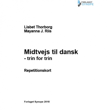 کتاب فلش کارت Midtvejs til dansk trin for trin