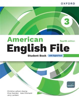 کتاب American English File 4th 3 + WorkBook + MP3