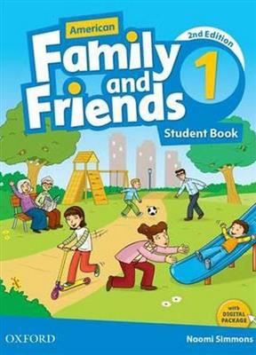 کتاب American Family and Friends 1 (2nd) SB+WB+MP3