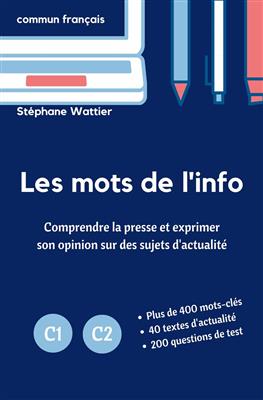 کتاب Les mots de l’info C1-C2