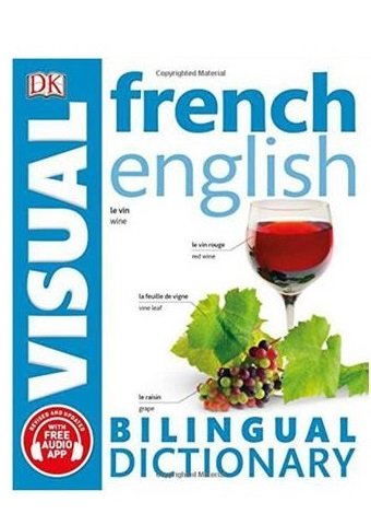 کتاب زبان فرانسه French English Bilingual Visual Dictionary