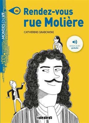 کتاب Rendez-vous rue Molière – Niv. A1 – Livre + MP3s