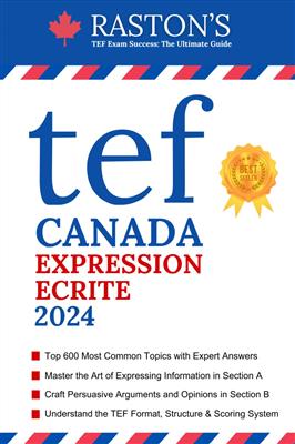 کتاب TEF Canada Expression Ecrite 2024