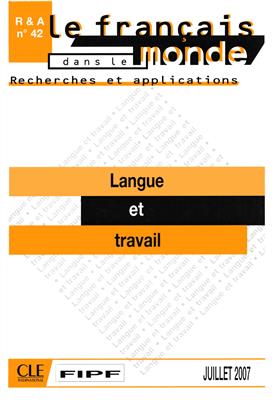 کتاب Langue Et Travail