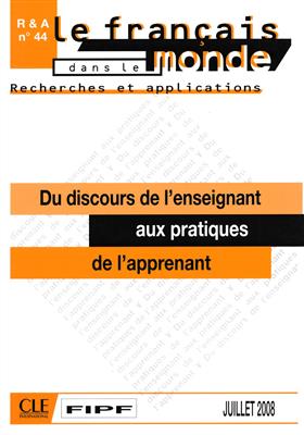 کتاب Du discours de l’enseignant aux pratiques de l’apprenant