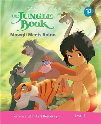 کتاب Disney the jungle book Mowgli meets Baloo level 2