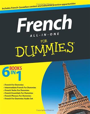 کتاب French All-in-One For Dummies, with MP3