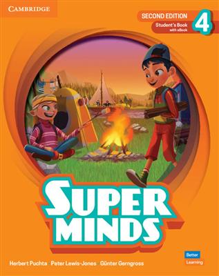 کتاب Super Minds 4 (Second Edition) S.B+W.B+MP3