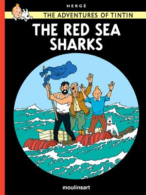 کتاب TINTIN 18 : The Red Sea Sharks