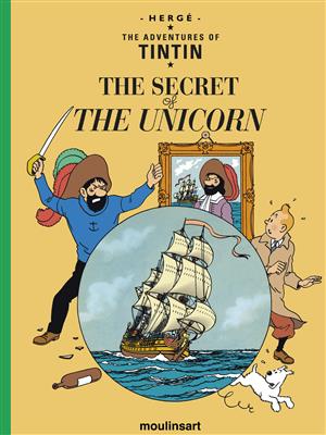 کتاب TINTIN 10 : The Secret of the Unicorn