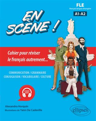 کتاب En scène ! – Cahier pour réviser le français autrement… A1-A2