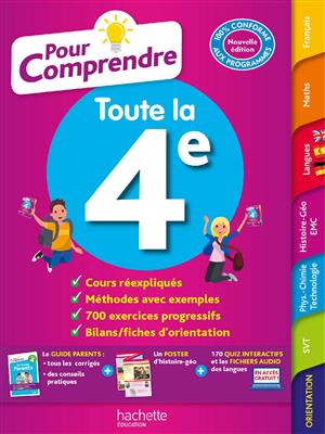 کتاب Pour comprendre Toute la 4e