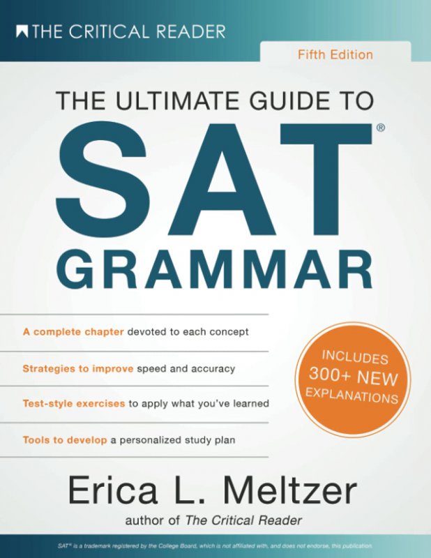 کتاب The Ultimate Guide To SAT Grammar 5th ED