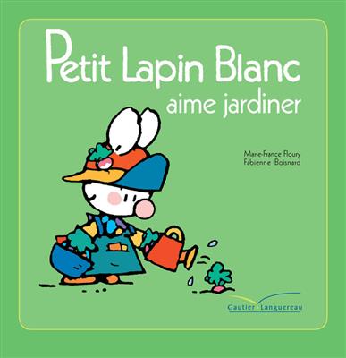 کتاب Petit lapin blanc aime jardiner