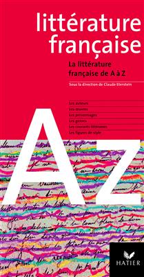 کتاب La litterature francaise de A à Z