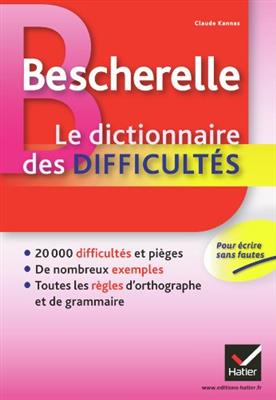 کتاب Bescherelle Le Dictionnaire des Difficultes