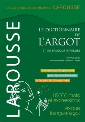 کتاب Dictionnaire de l’argot et du français populaire