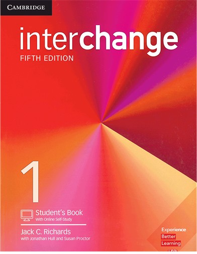 کتاب اینترچنج 1 ویرایش پنجم Interchange 5th 1 (SB+WB) رحلی