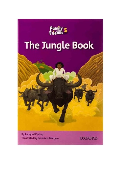 کتاب زبان انگلیسی Family and Friends Readers 5 The Jungle Book - آرادبوک