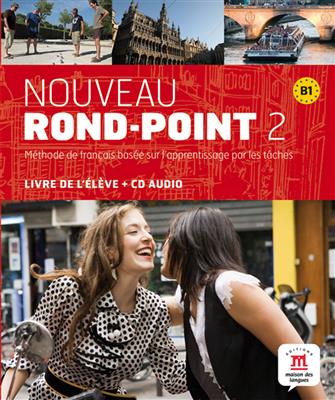 کتاب فرانسه Nouveau Rond Point 2 + Cahier