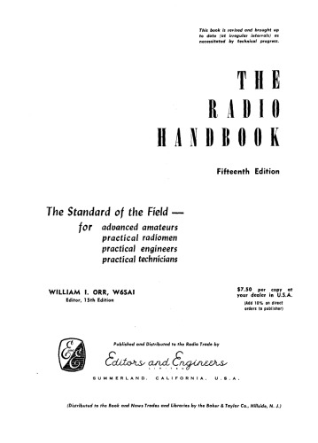 دانلود کتاب The Radio Handbook, Fifteenth Edition