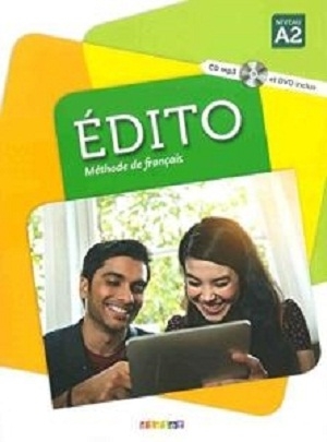 کتاب فرانسه اديتو Edito 2 niv.A2 + Cahier + DVD