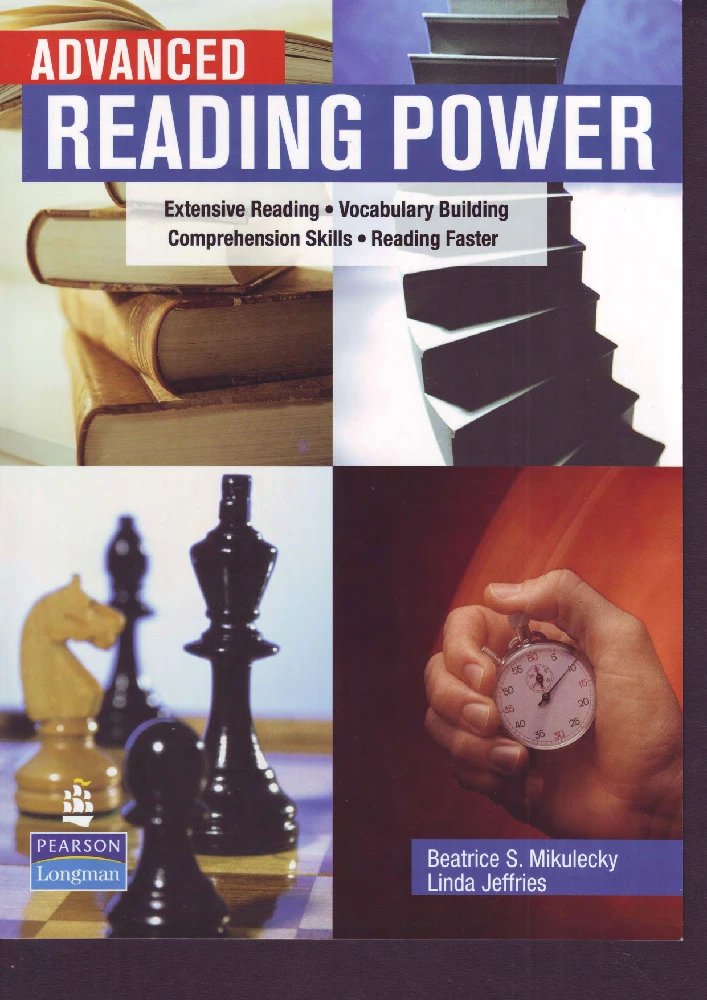 کتاب Advanced Reading Power (تقویت مهارت ریدینگ پیشرفته) نسخه انگلیسی PDF