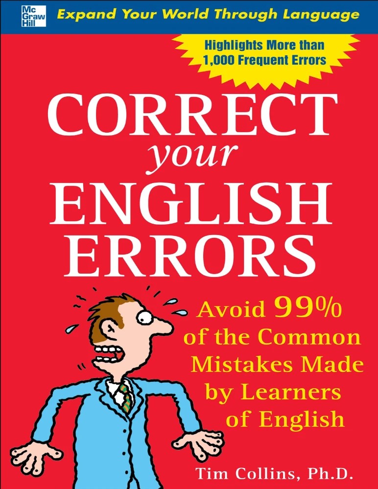 کتاب Correct Errors | اصلاح اشتباهات اثر گروه نویسندگان نسخه PDF انگلیسی