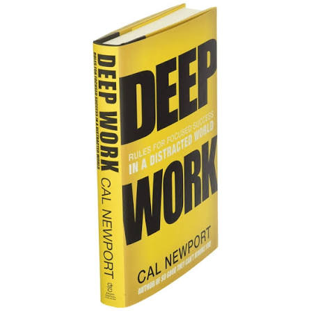 کتاب Deep Work:Rules for Focused Success in a Distracted World نسخه انگلیسی PDF | کال نیوپورت