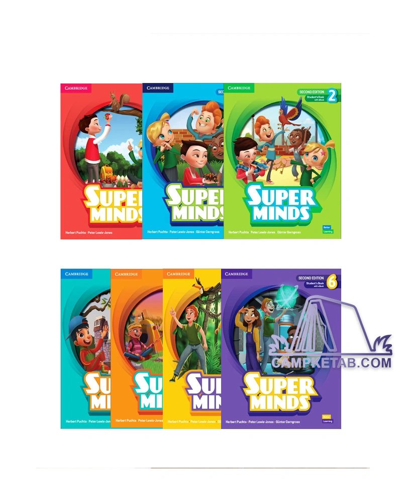 کتاب Super Minds سوپر مایند پک کامل
