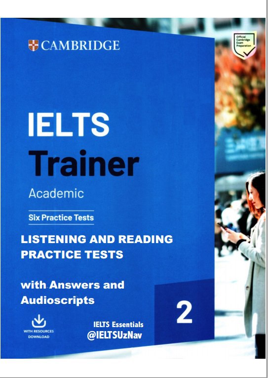 کتاب ielts trainer 2 academic six practice tests listening and re | نسخه PDF
