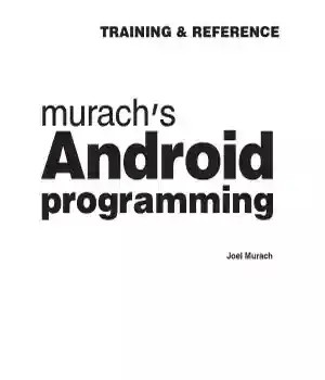 دانلود کتاب Murach’s Android Programming